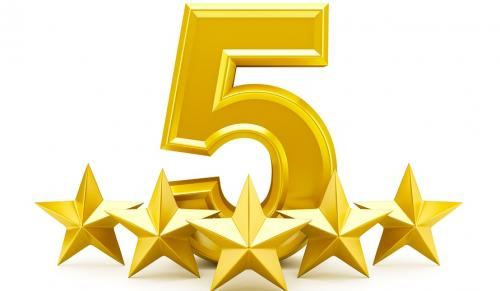 5+stars